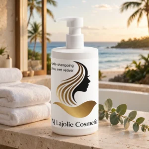 après shampoing brillance, vert fumé vétiver