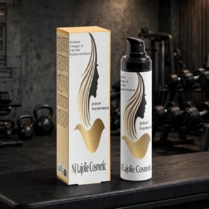 crème visage à l'acide hyaluronique pour hommes