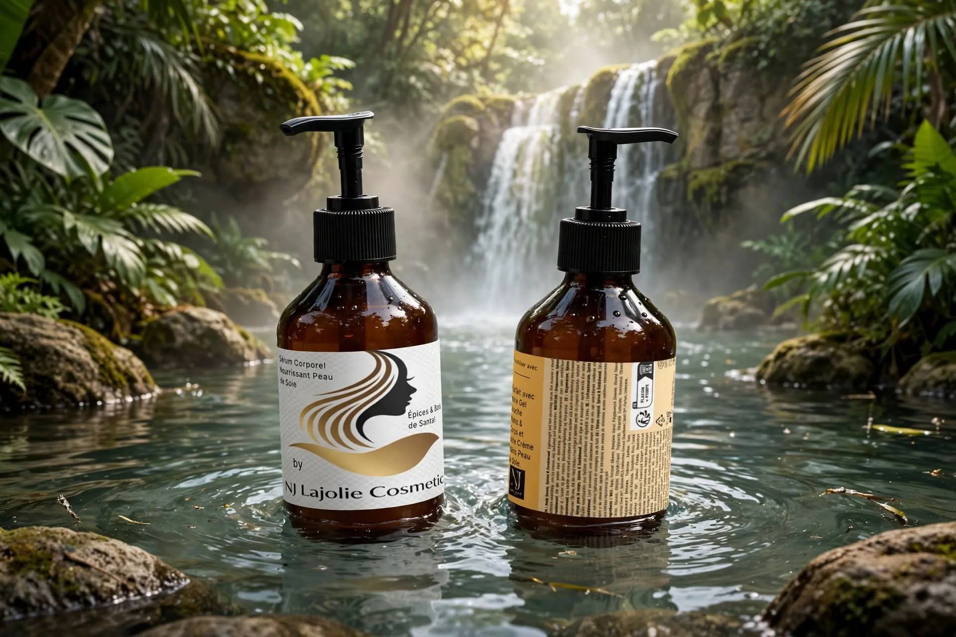 sérum corporel nourrissant peau de soie — Épices & bois de santal sérum corporel nourrissant peau de soie — Épices & bois de santal