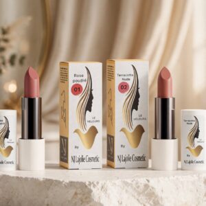 le velours by nj lajolie cosmetic rouge à lèvres mat satiné