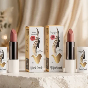 le velours by nj lajolie cosmetic rouge à lèvres mat satiné
