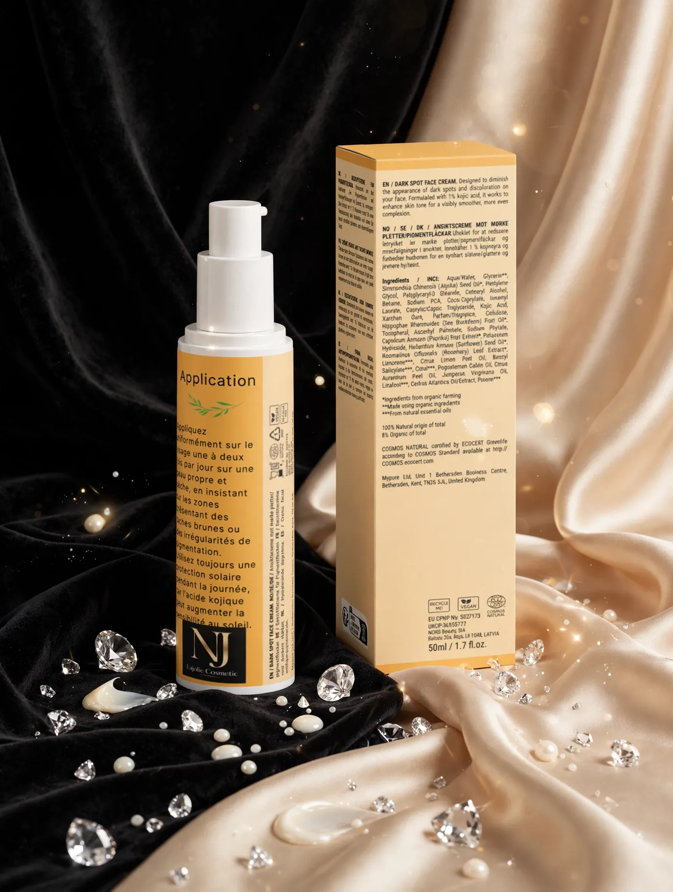 la crème visage anti taches rituel lumière à l'acide kojique la crème visage anti taches rituel lumière à l'acide kojique