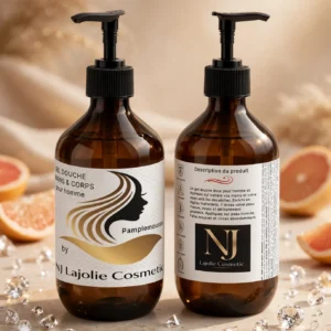 gel douche mains & corps pamplemousse