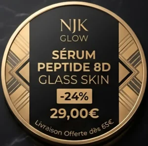 sérum peptide 8d & effet glass skin