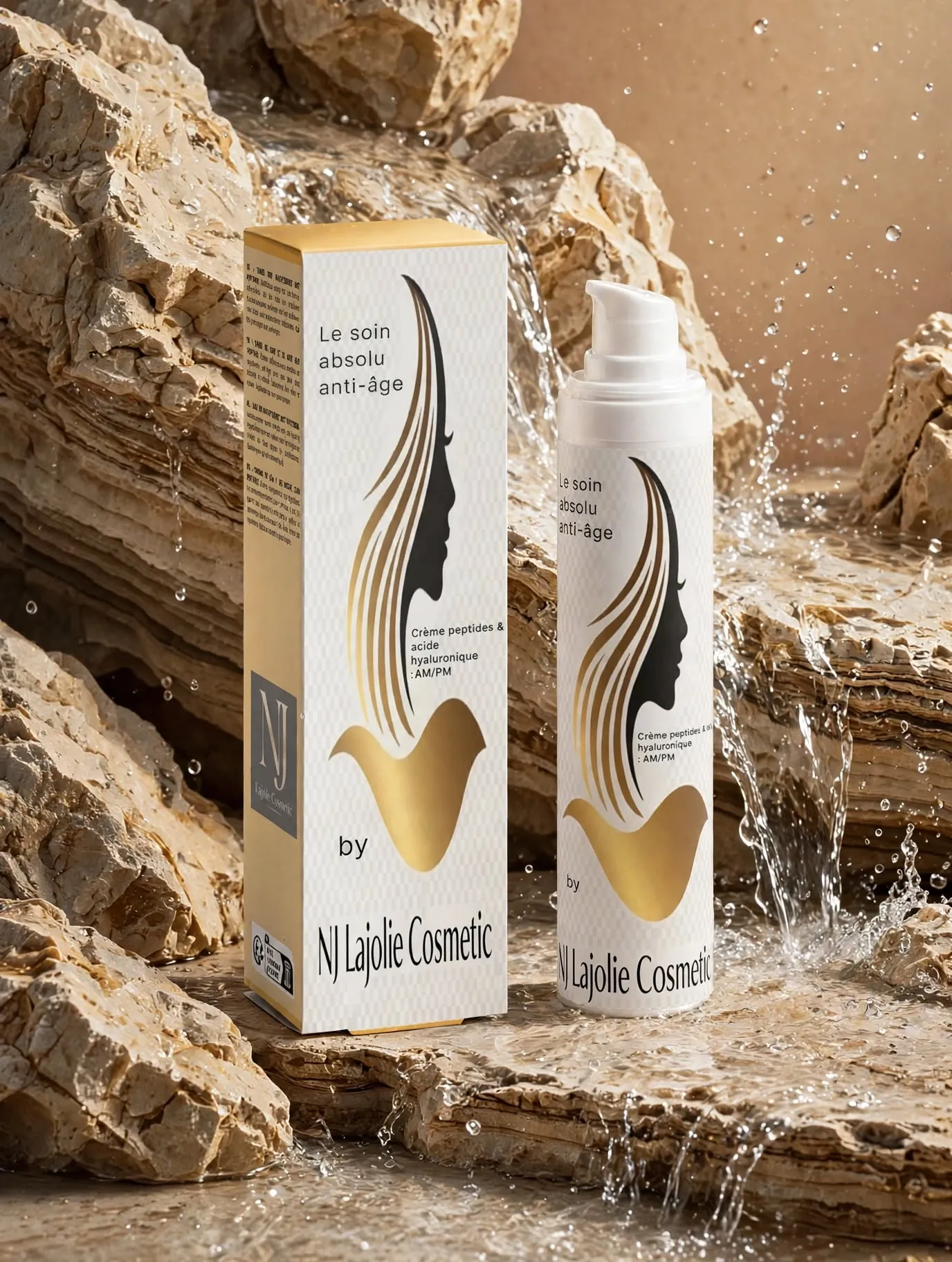le soin absolu anti âge : crème peptides & acide hyaluronique : am/pm le soin absolu anti âge : crème peptides & acide hyaluronique : am/pm