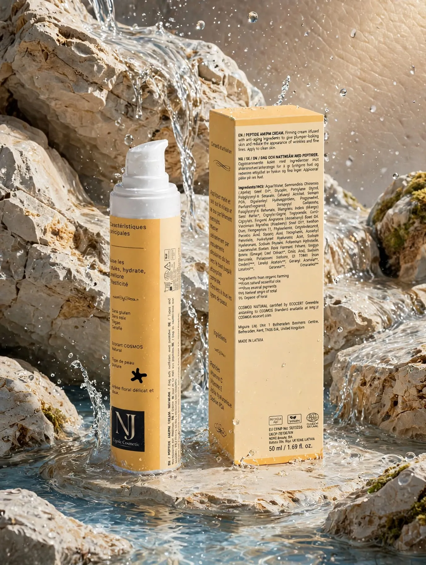 le soin absolu anti âge : crème peptides & acide hyaluronique : am/pm le soin absolu anti âge : crème peptides & acide hyaluronique : am/pm