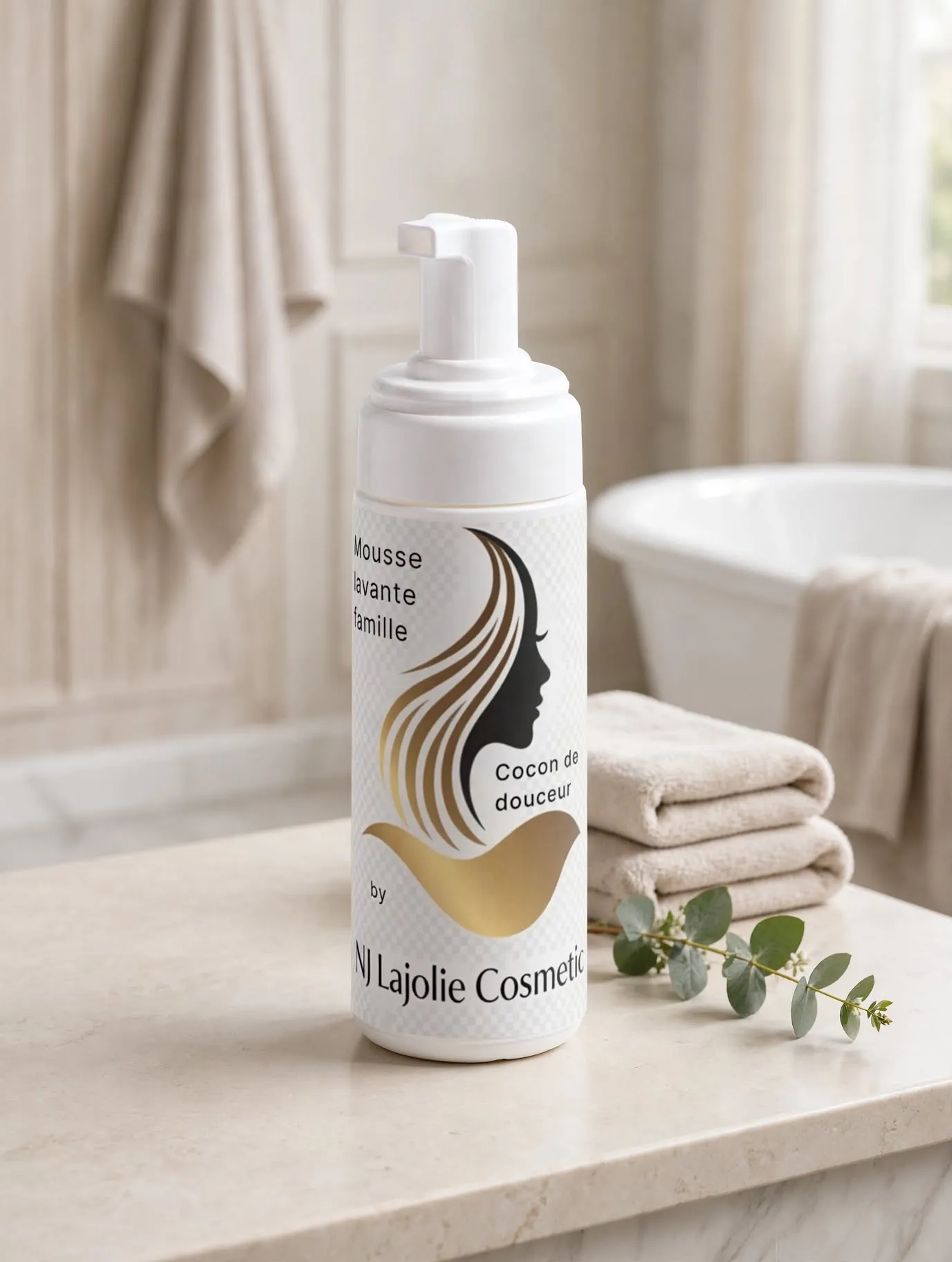 mousse lavante famille cocon de douceur